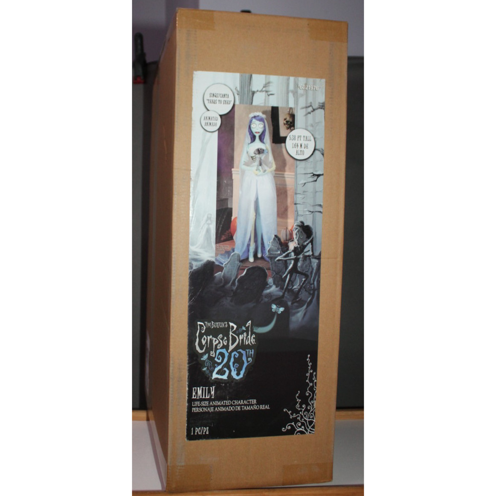 Disney Corpse Bride Emily 20th Anniversary Gemmy Halloween 2025 Animatronic 5Ft